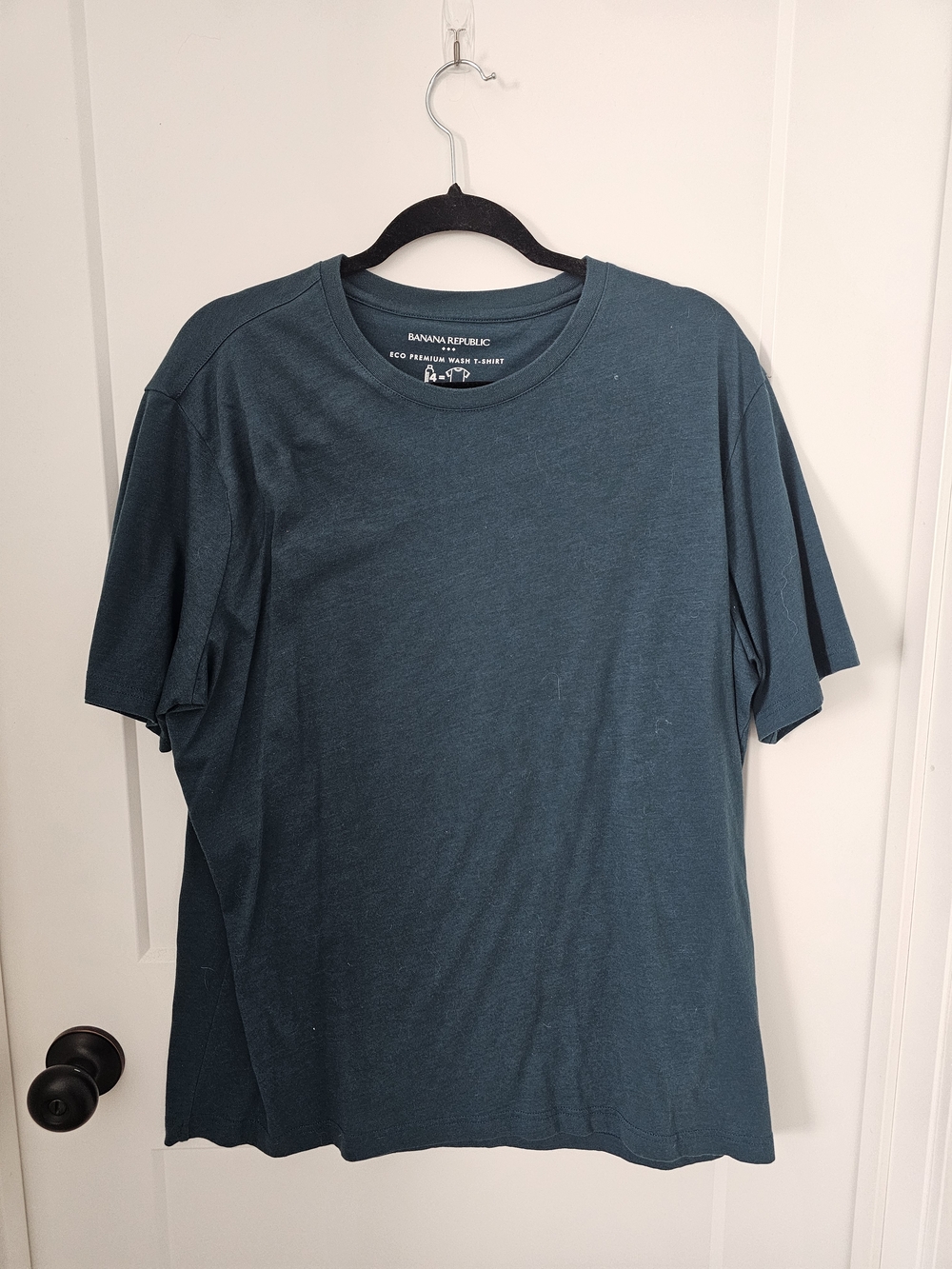 Banana Republic Men’s Deep Teal Crew Neck Short Sleeve Tee